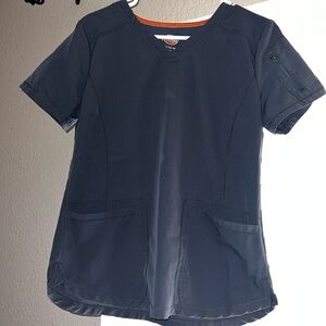 Dickies gray Scrub Top